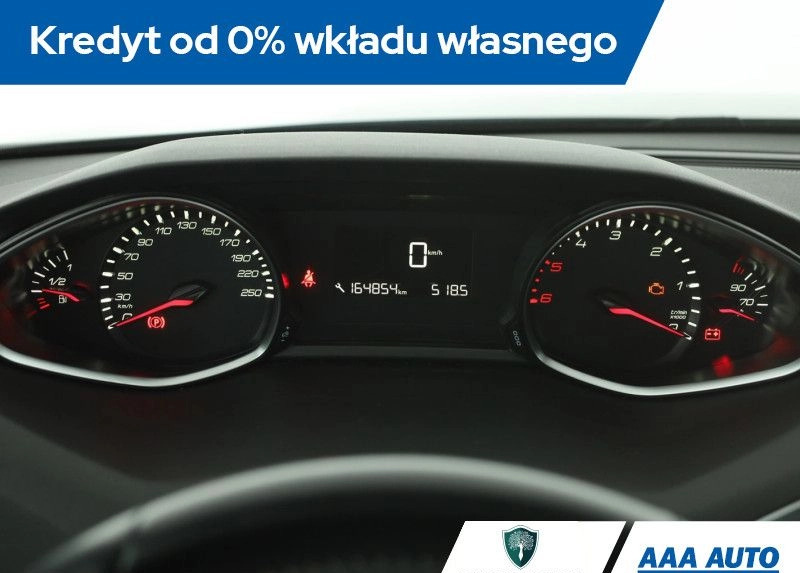 Peugeot 308 cena 46000 przebieg: 164853, rok produkcji 2019 z Kłodawa małe 232